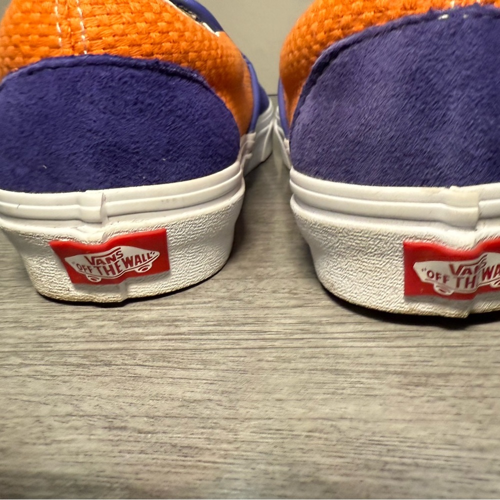 Vans Purple/blue and Orange Slip-On Sneakers - Picture 3 of 4